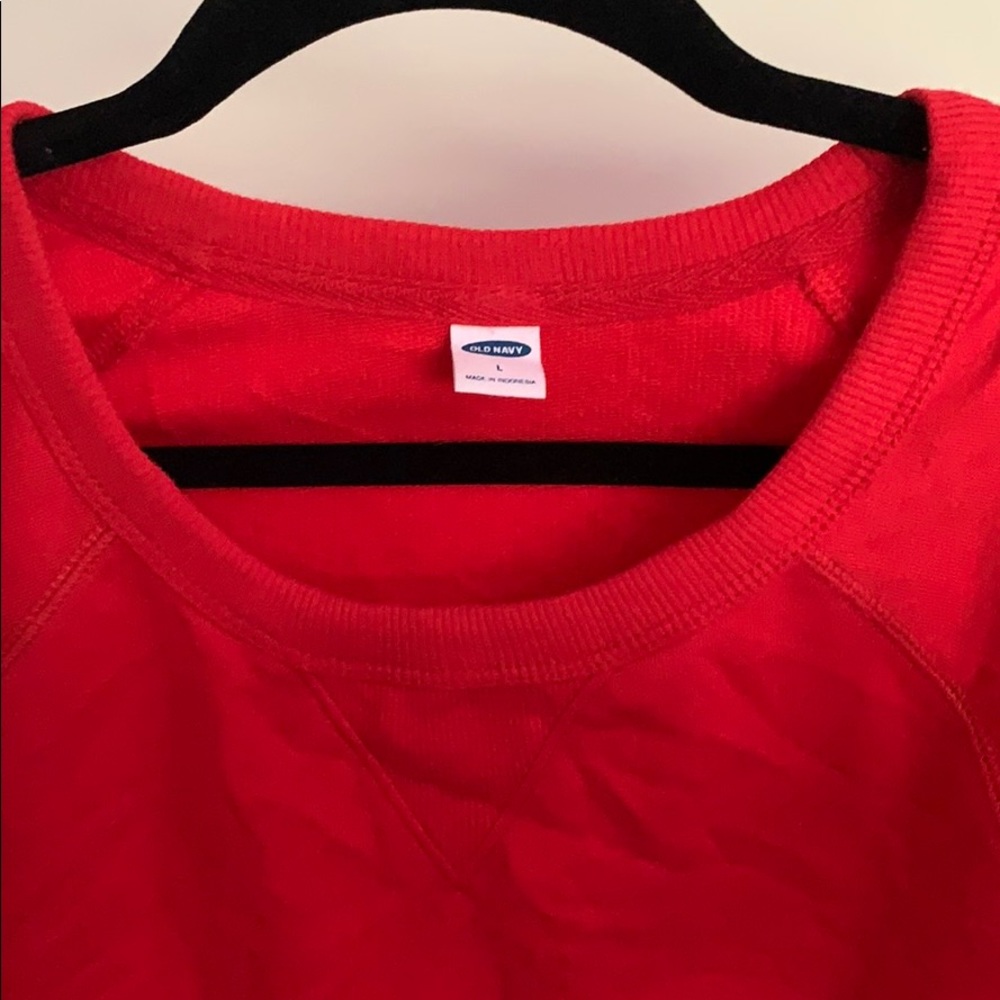 Basic red crew neck - Picture 3 of 4